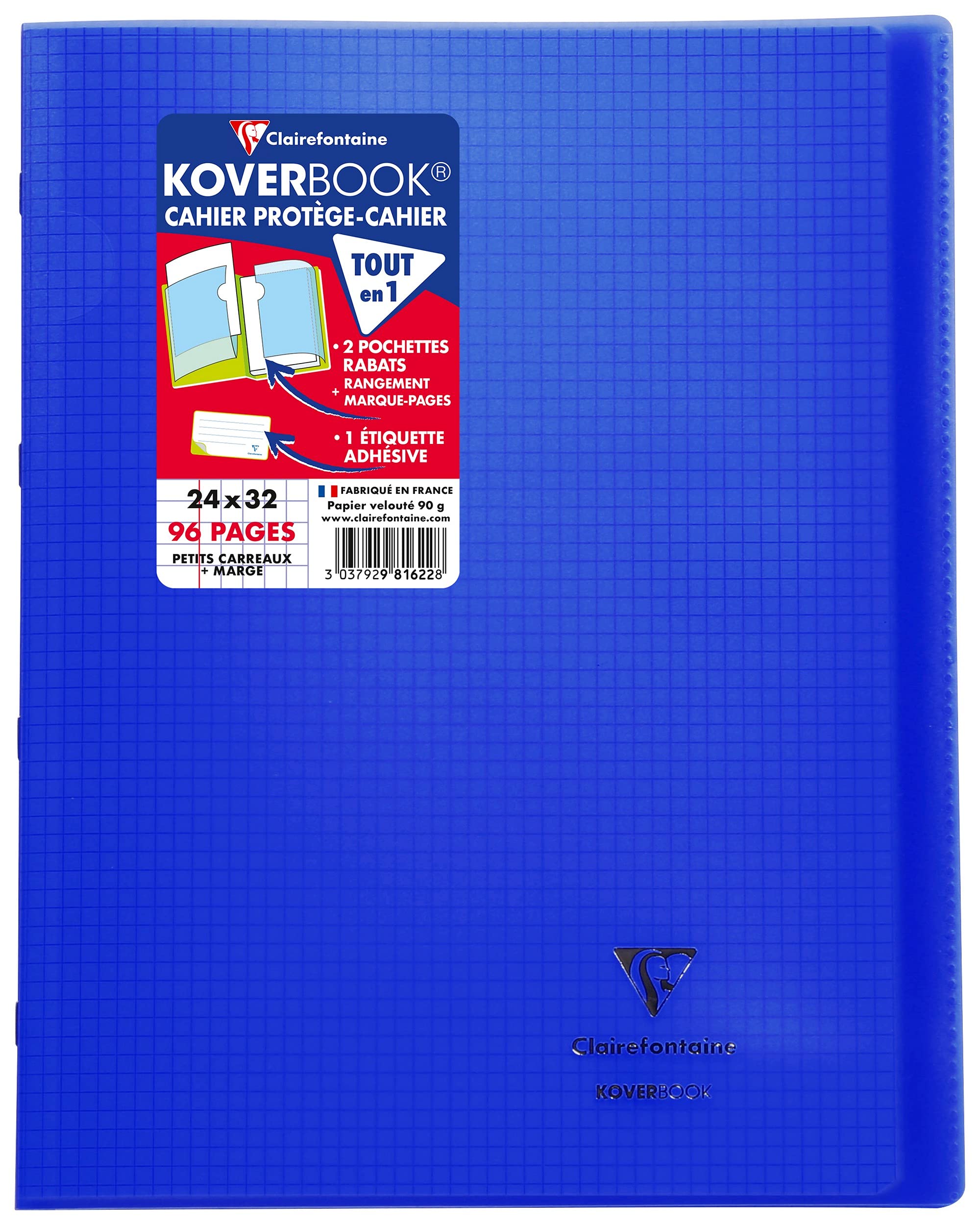 clairefontaine-koverbook-heft-din-a4-kariert-48-blatt-transparent image 7