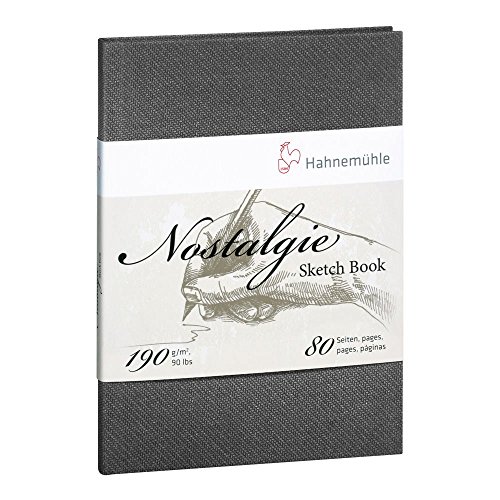 hahnem-hle-nostalgie-skizzenbuch-a4-hochformat-190-g-m-40-blatt-80-seiten image 8