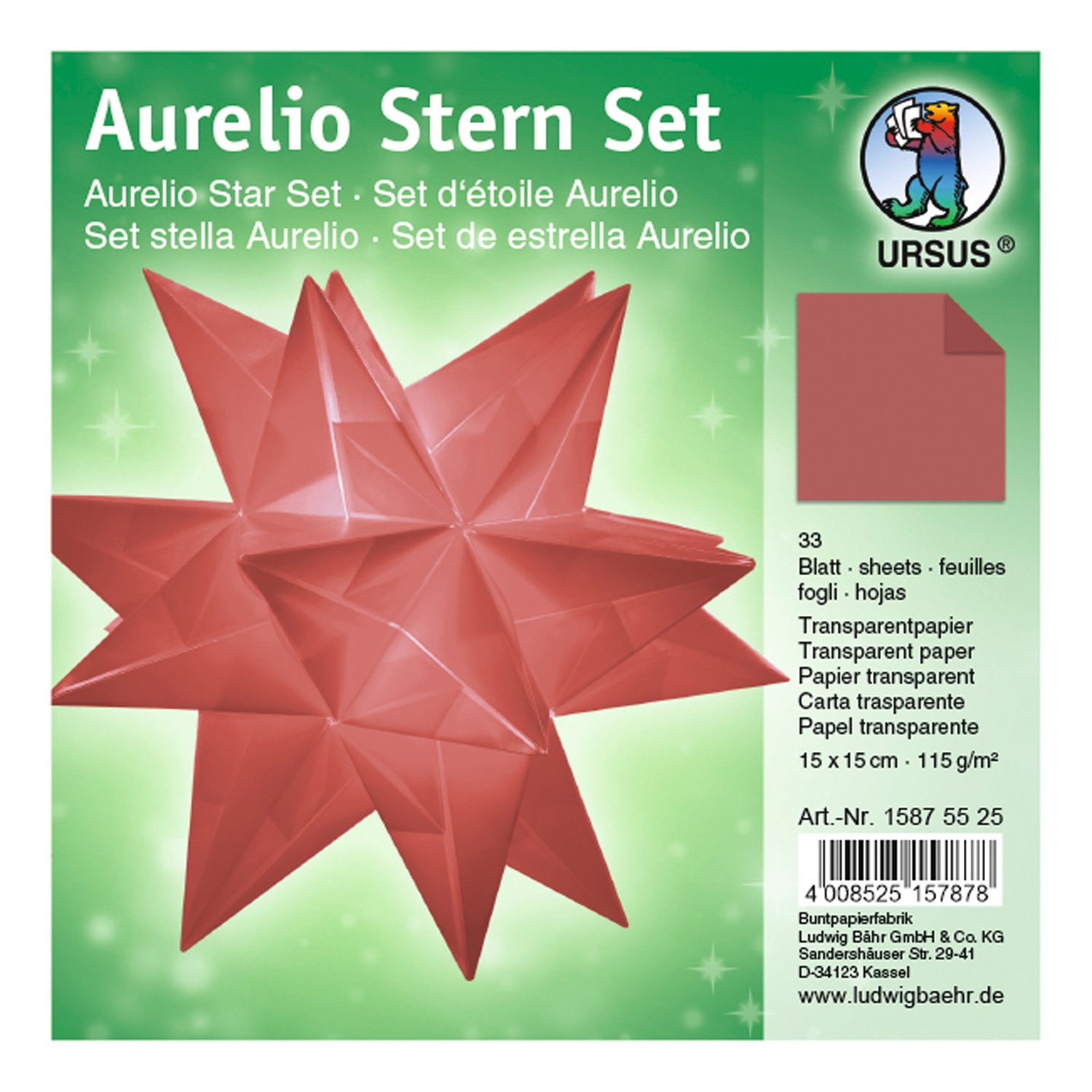 ursus-aurelio-stern-faltbl-tter-15875041-orange-33-blatt-30x30-cm-115g image 7