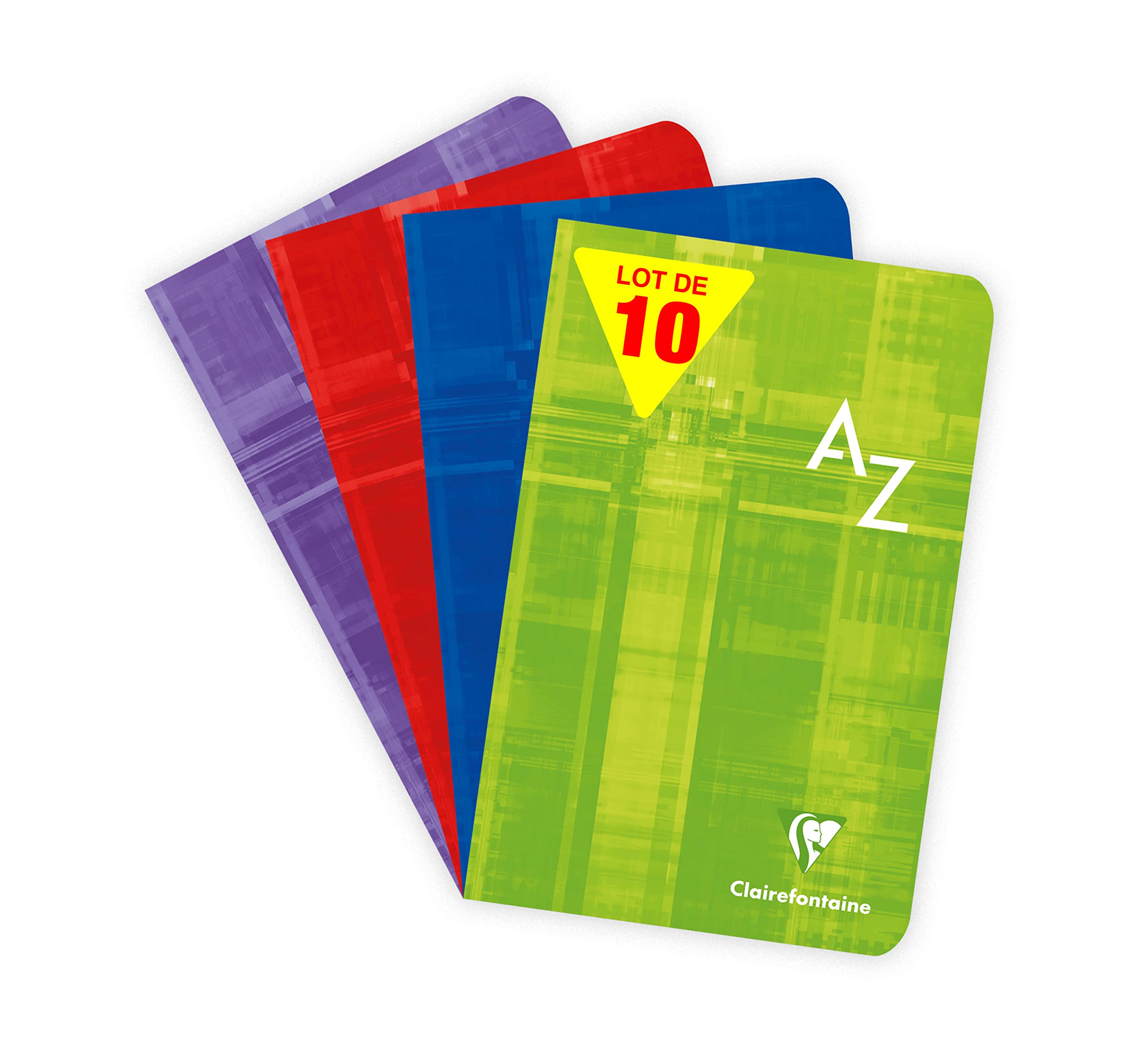 clairefontaine-663609amzc-vokabelheft-set-2-st-ck-48-blatt-11-x-17-cm-kariert-90 image 4