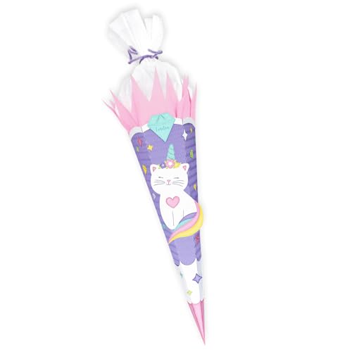 ursus-schult-ten-bastelset-kittycorn-68-cm-6-eckig-3d-colorwellpappe image 7