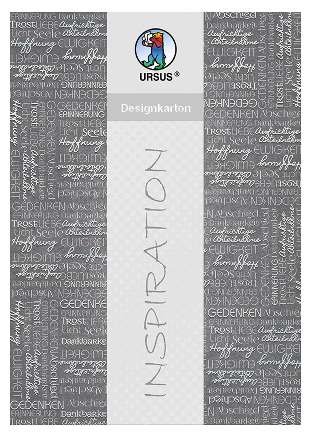 ursus-62314603f-designkarton-kondolenz-din-a4-200-g-qm-5-blatt-motiv-3-silber-fo image 6