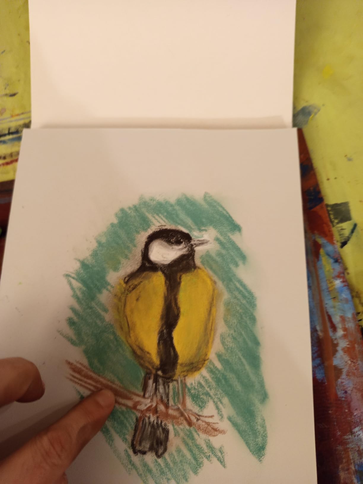 Samtige Oberfläche, satte Farben