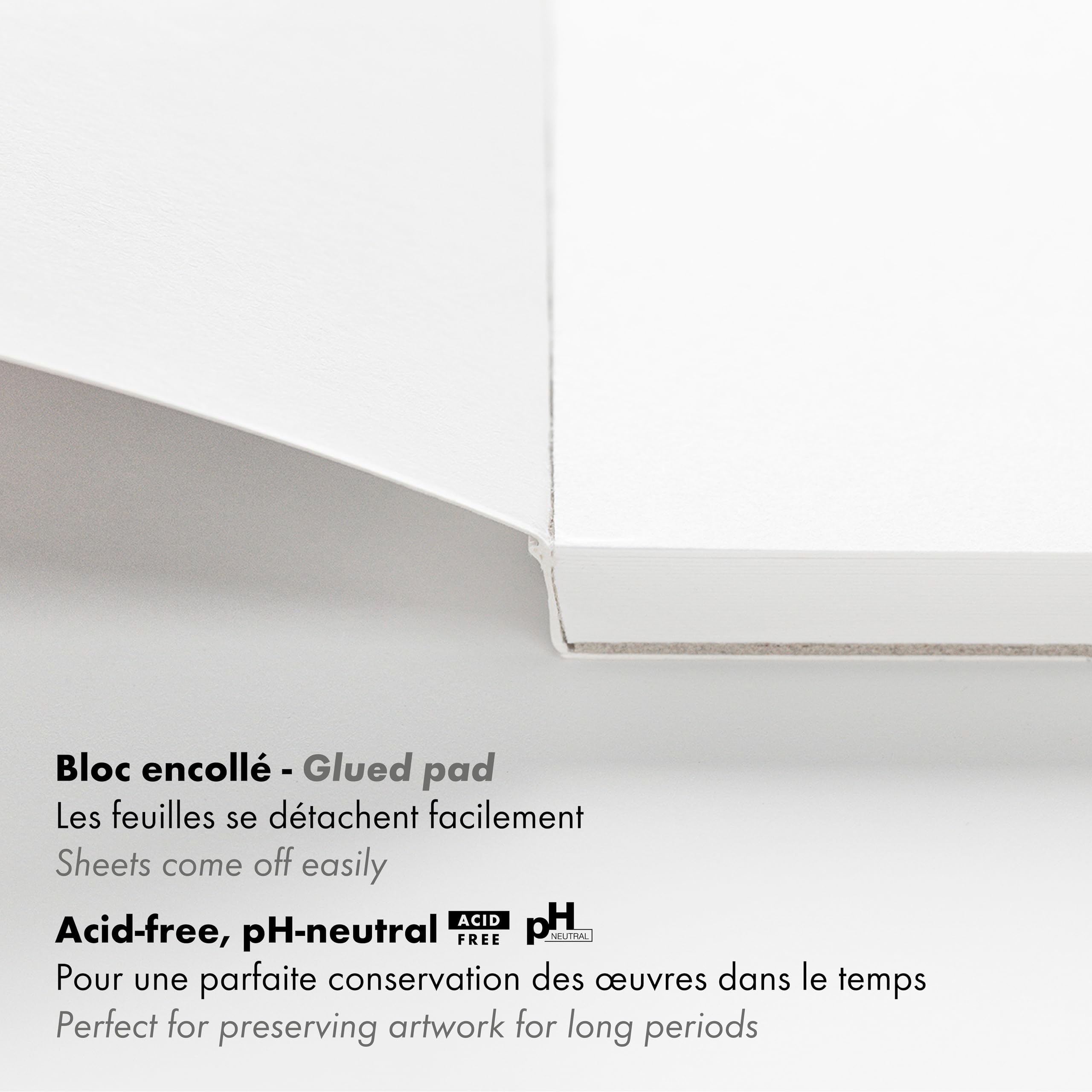 clairefontaine-painton-malblock-a3-250g-wei-glatt-25-blatt image 3