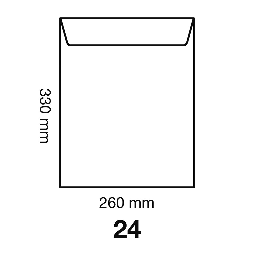 clairefontaine-5755c-versandtaschen-mit-rillen-26-x-33-cm-90g-kraftbraun-50-st-c image 4