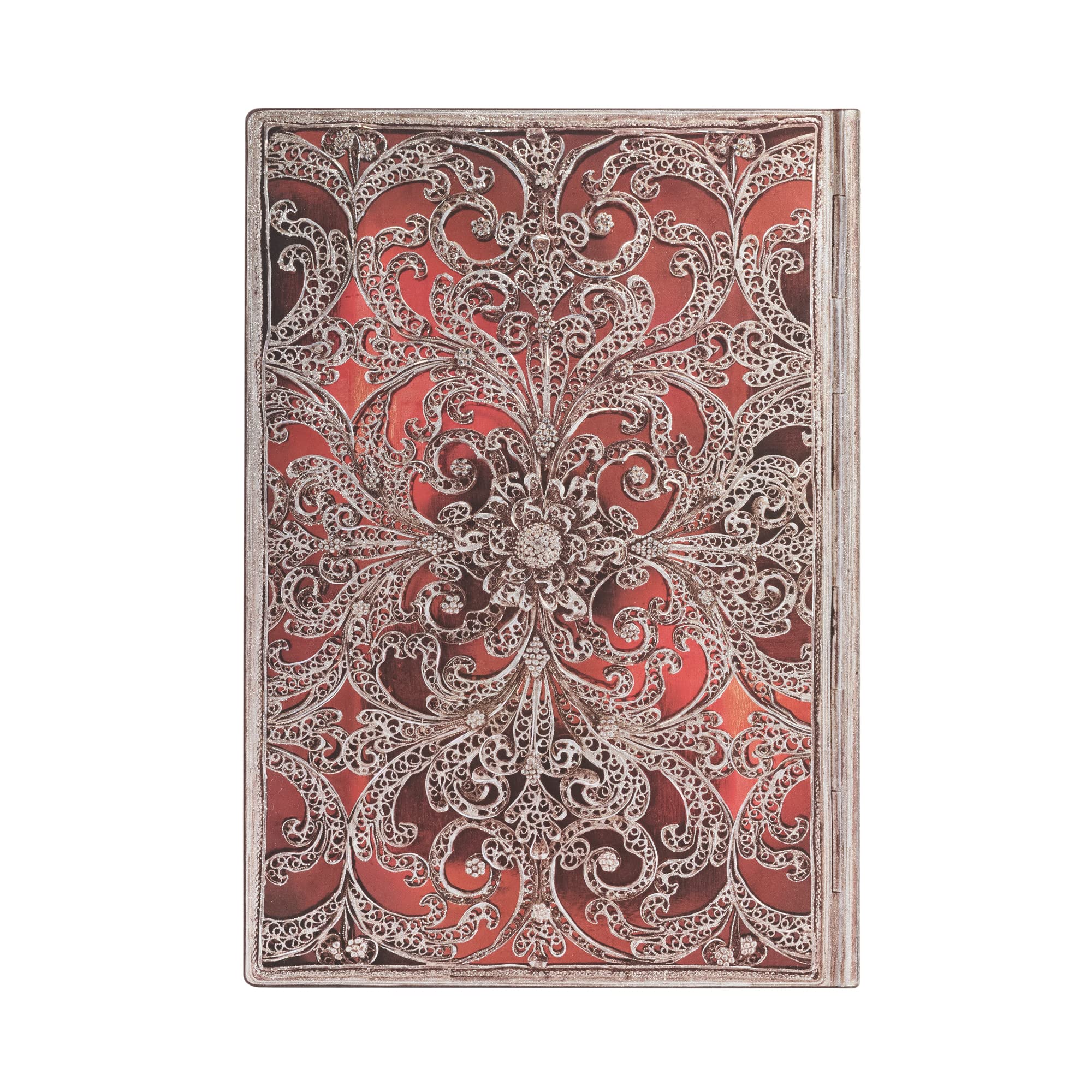 paperblanks-garnet-midi-notizbuch-blanko-softcover-flexi-mit-gummiband image 2