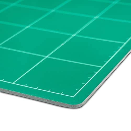 ursus-schneidunterlage-45-x-60-cm-3-mm-bastelmatte-gr-n-mit-raster image 6