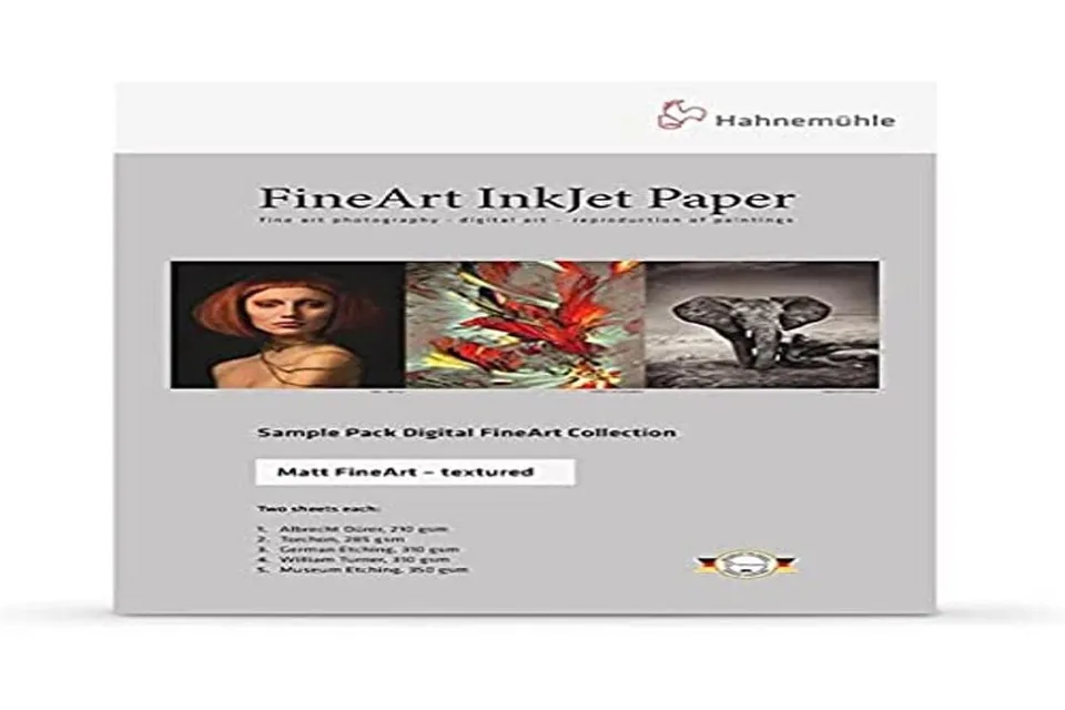 hahnem-hle-digital-fineart-samplepack-textured-din-a4-matt image 1