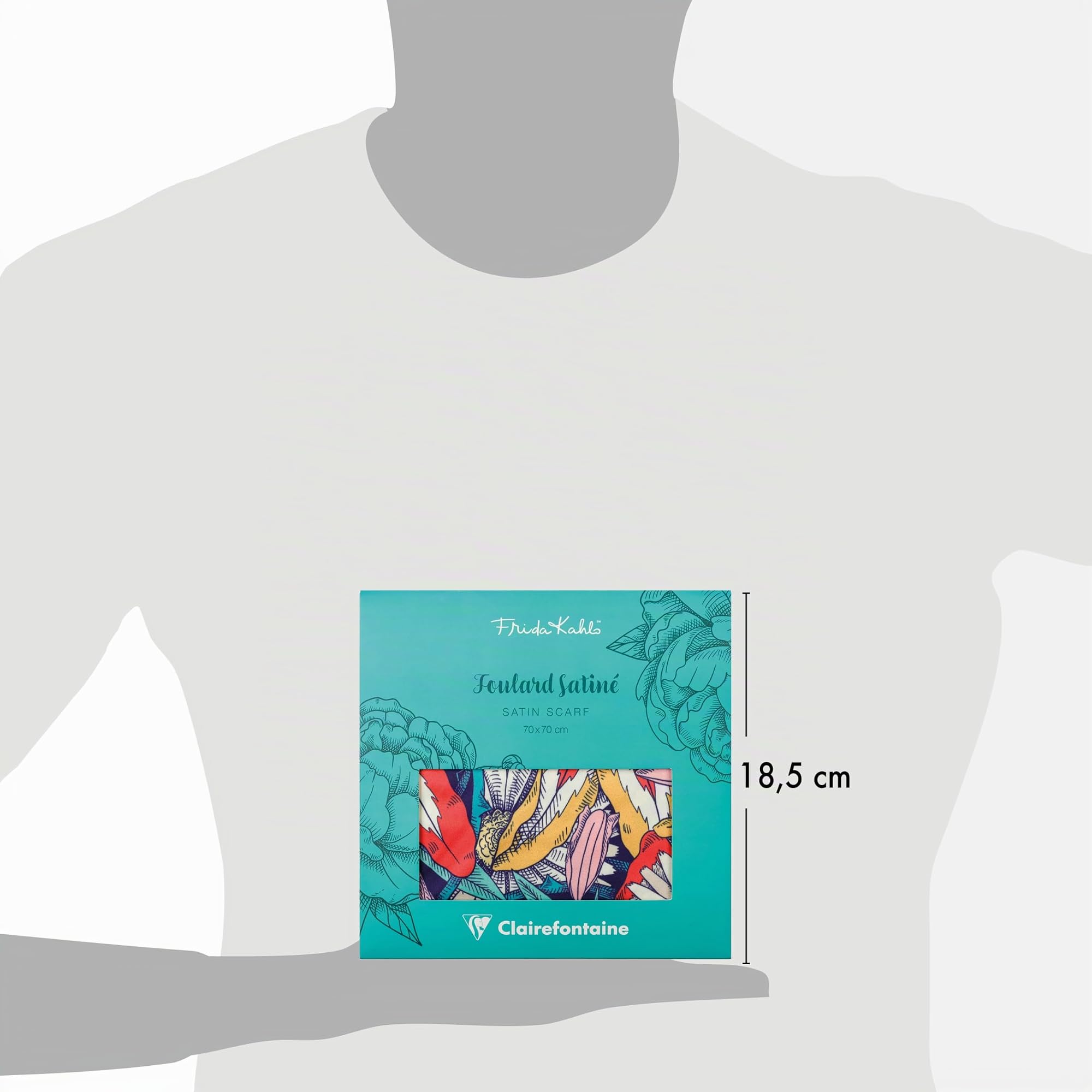 clairefontaine-frida-kahlo-satinschal-tuch-70x70-cm-100-polyester image 7