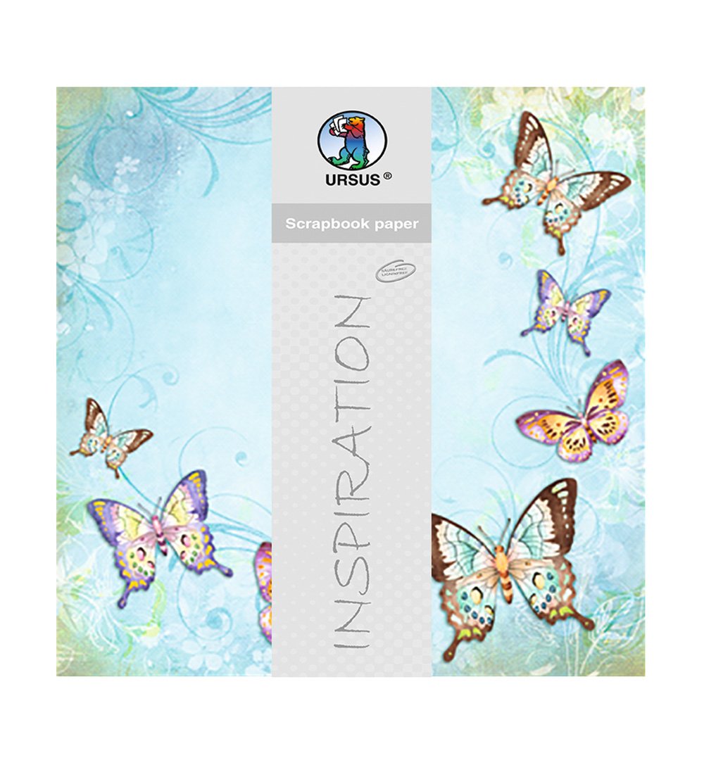 ursus-703000227-premium-glitter-scrapbook-paper-schmetterlinge-2-30-5-x-30-5-cm- image 5
