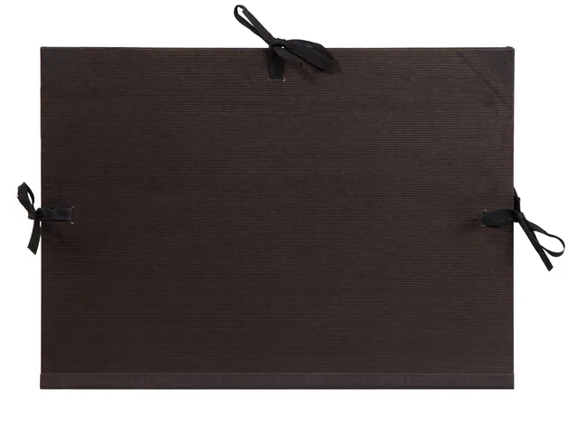 clairefontaine-kraft-zeichenmappe-din-a3-schwarz-mit-b-ndern-30-mm-r-cken image 1