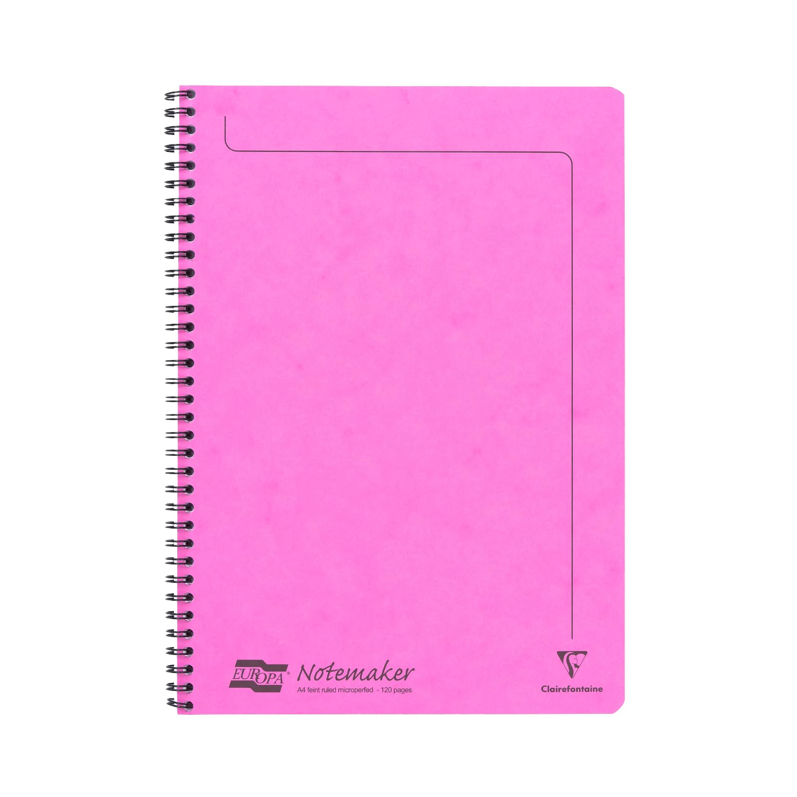 clairefontaine-europa-notemaker-spiralheft-14-8x21-cm-60-blatt-liniert-90g-gr-n image 8