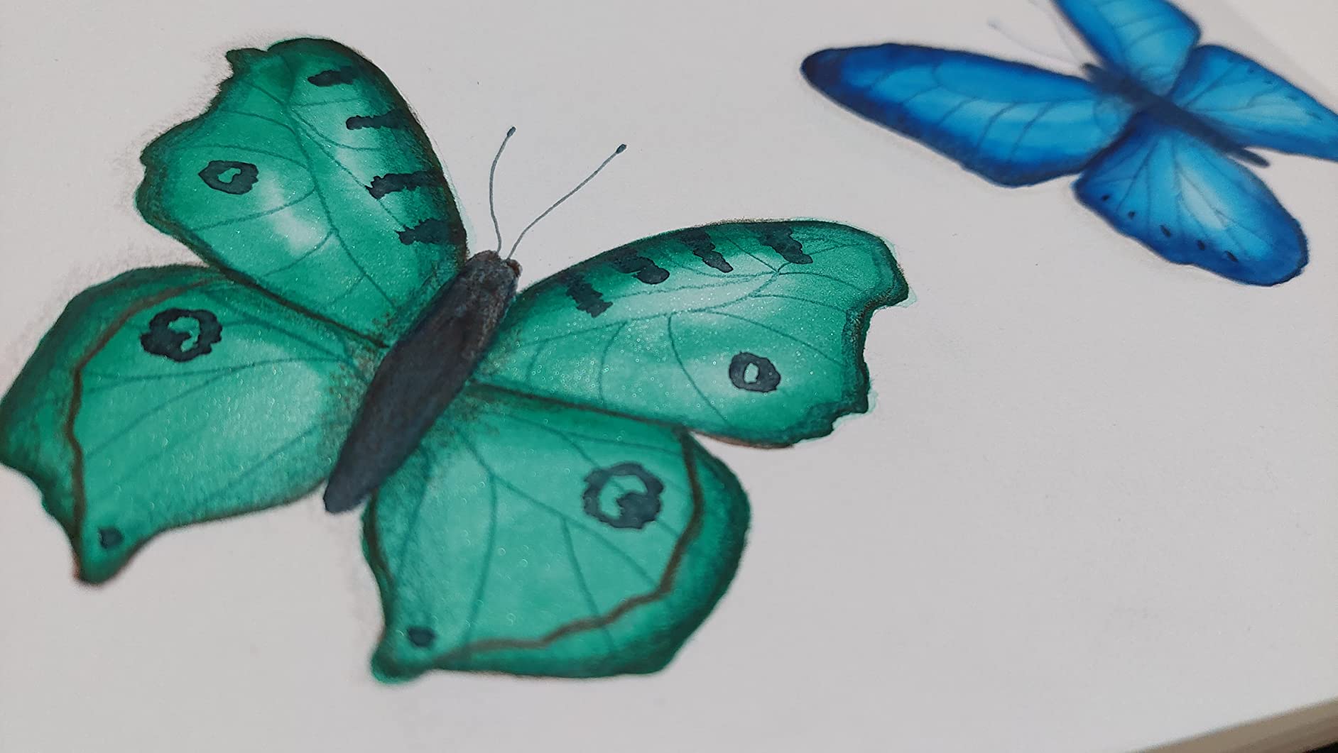 Tolles Format für Mini-Aquarelle