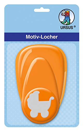 ursus-motivlocher-mit-hebel-mittel-kinderwagen-orange-25-4-mm image 2