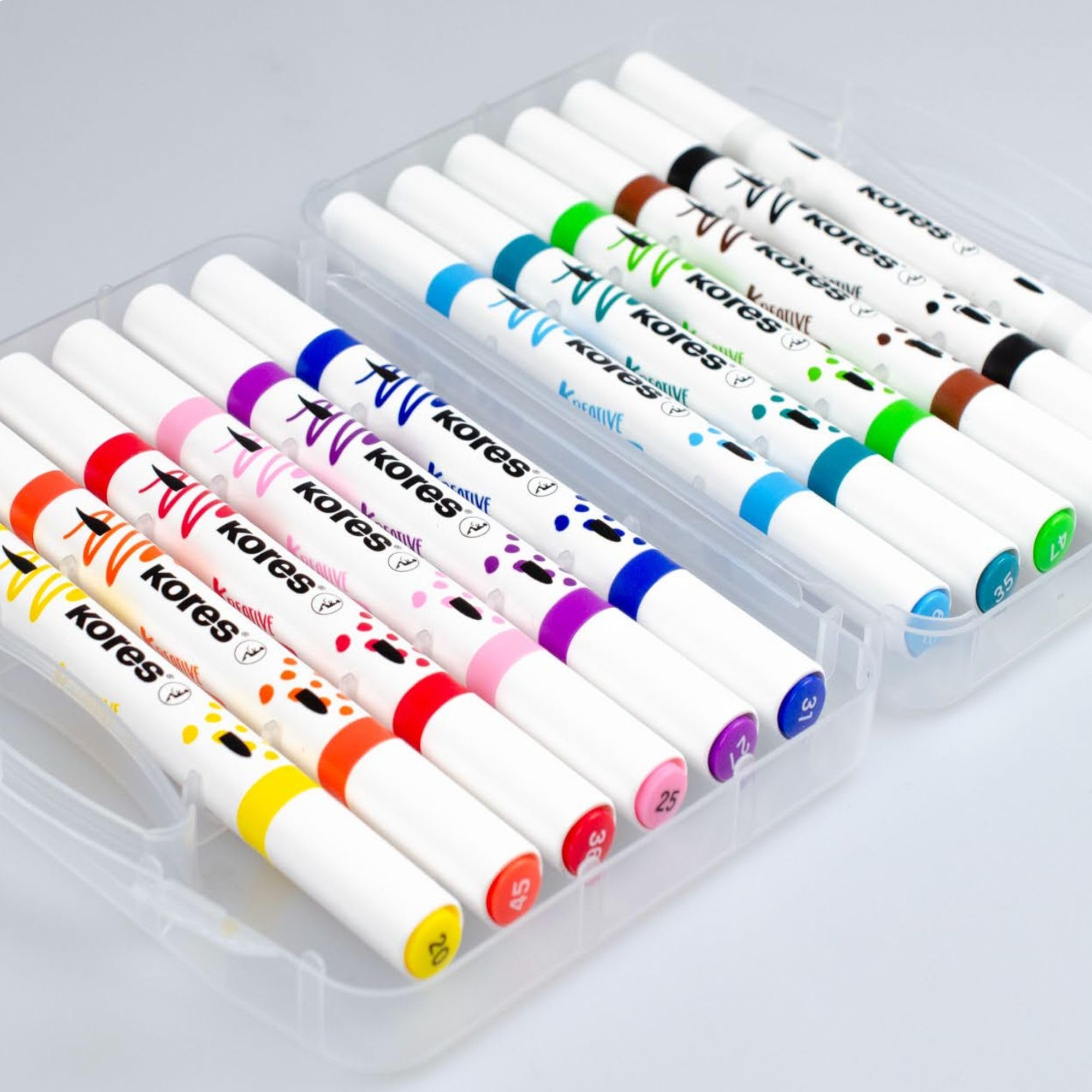 kores-kreative-marker-acryl-duo-tip-set-12-farben-acrylmarker image 7