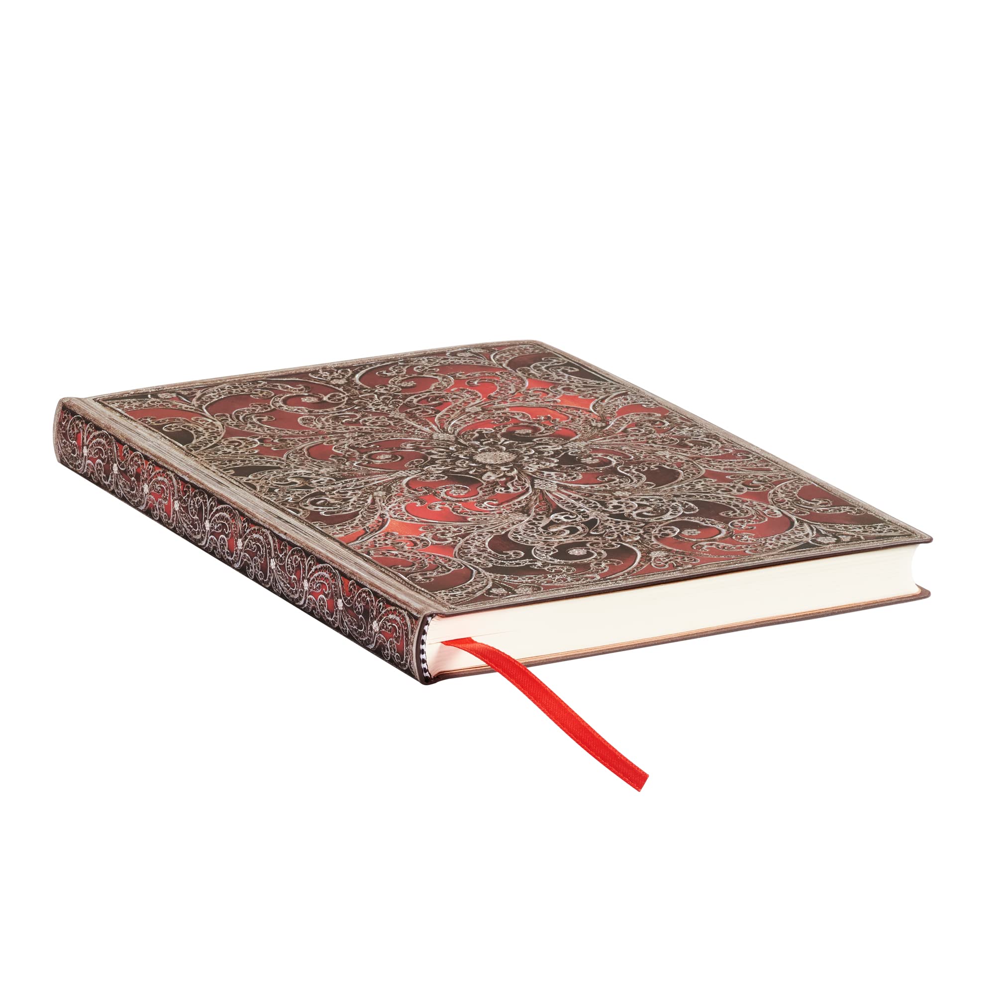paperblanks-garnet-midi-notizbuch-blanko-softcover-flexi-mit-gummiband image 3