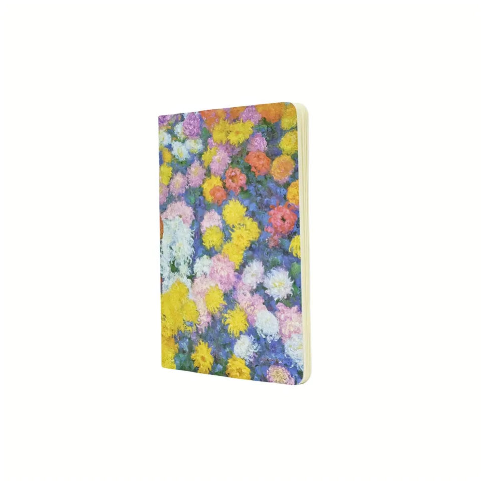 paperblanks-monet-s-chrysanthemums-cahier-a5-liniert image 1