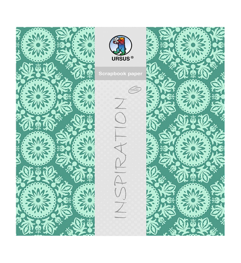 ursus-lotta-2-motiv-133-scrapbook-paper-designkarton-30-5-x-30-5-cm-190-g-qm-5-b image 1