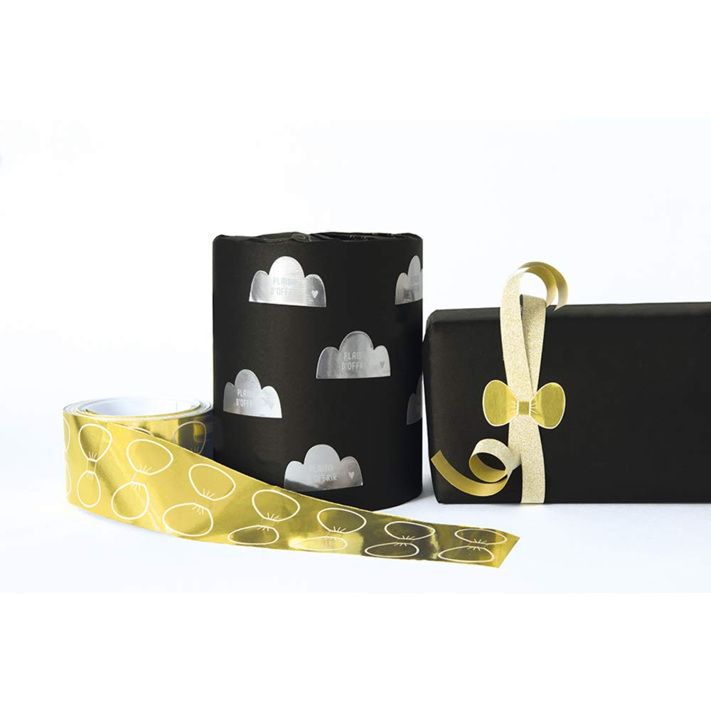 clairefontaine-617045c-geschenketiketten-rolle-250-st-ck-goldene-schleife image 6