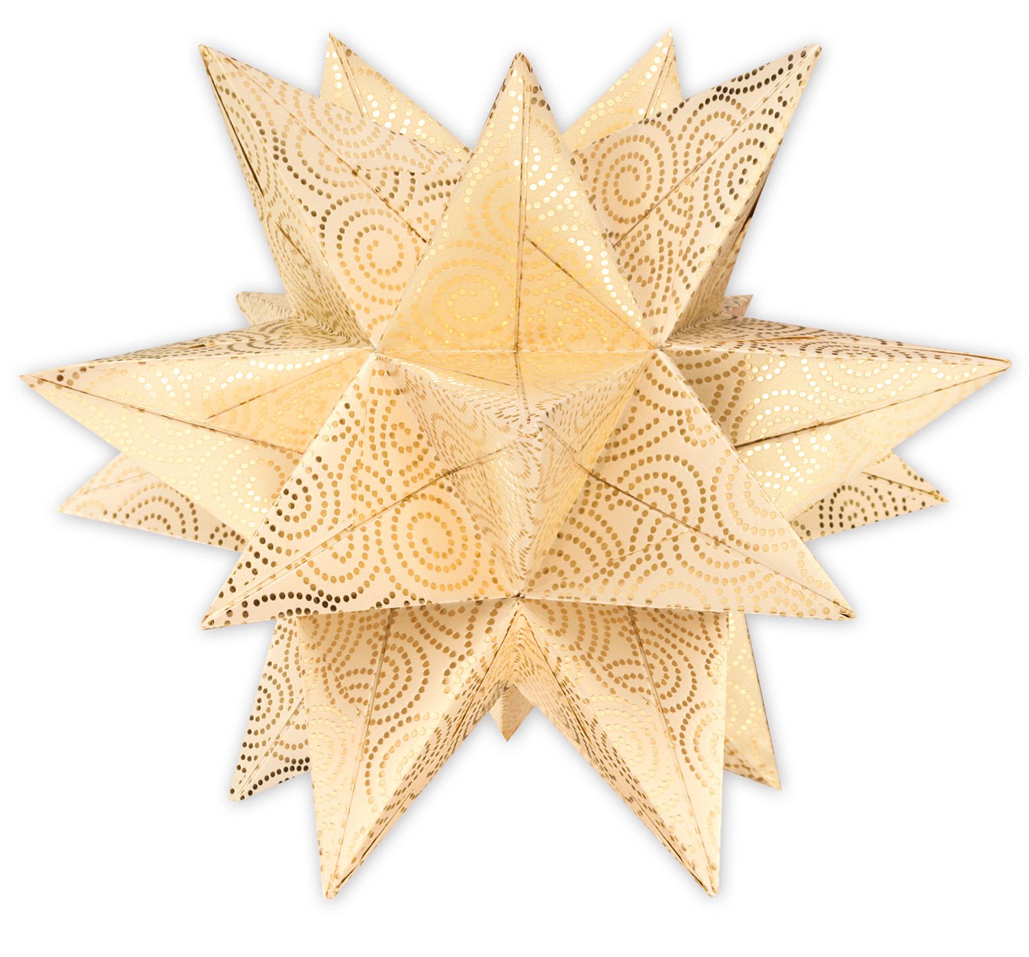 ursus-15996800-faltbl-tter-aurelio-stern-swirl-creme-gold-33-blatt-10x10-cm image 3