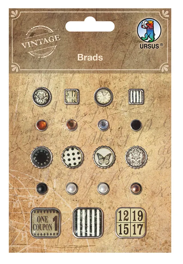 ursus-40520002-brads-im-vintage-design-metall-19-st-ck image 1