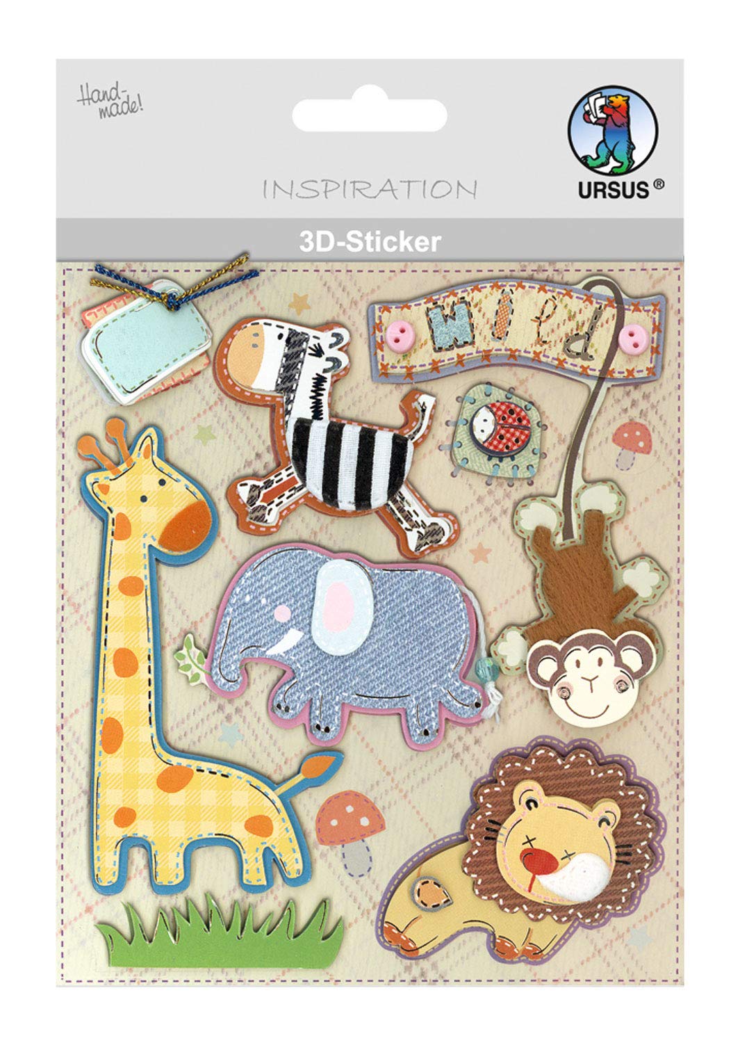 ursus-564200123-3d-sticker-baby-selbstklebend image 1