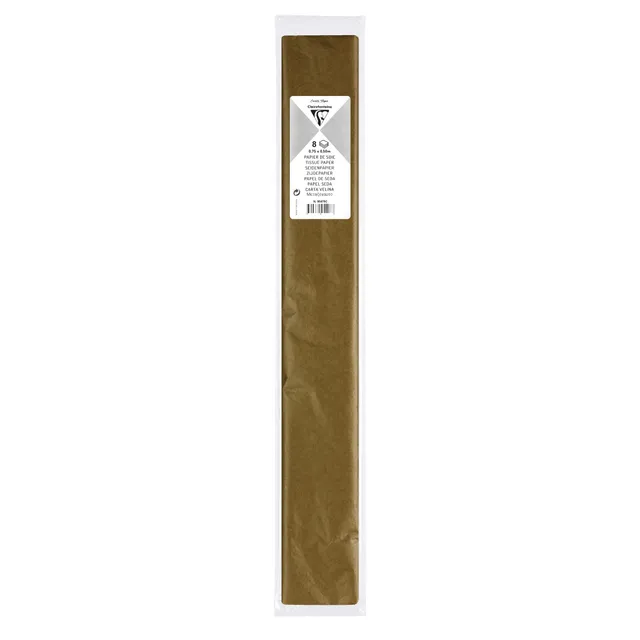 clairefontaine-seidenpapier-bogen-50-x-75-cm-gold-metallic image 1