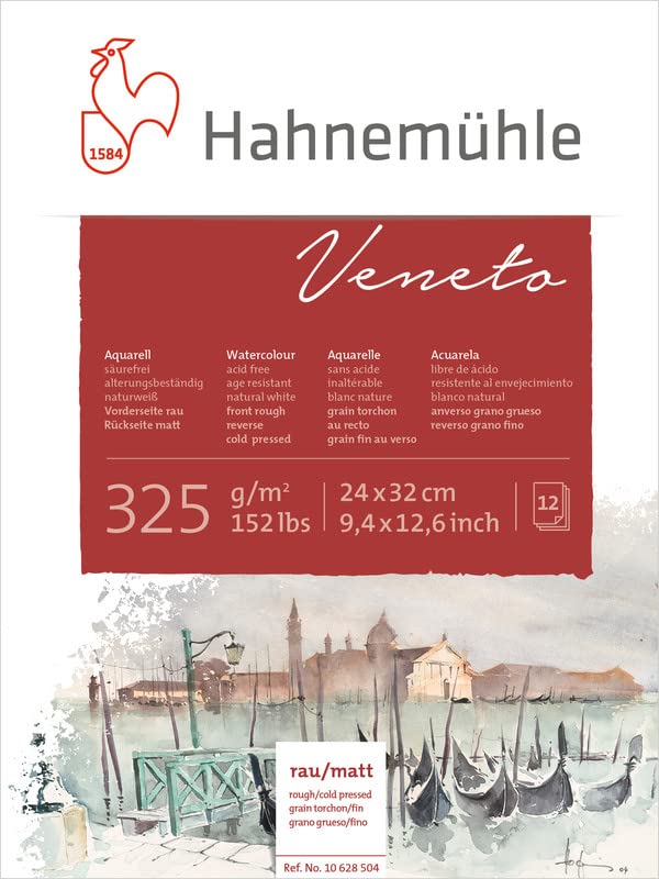 hahnem-hle-veneto-block-325-g-m-24-x-32-cm-12-blatt-aquarellpapier image 8