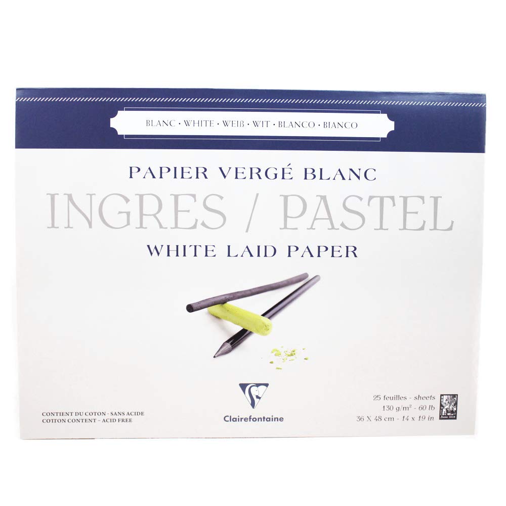 clairefontaine-96481c-zeichenblock-ingres-18x24-cm-130g-wei-25-blatt image 6