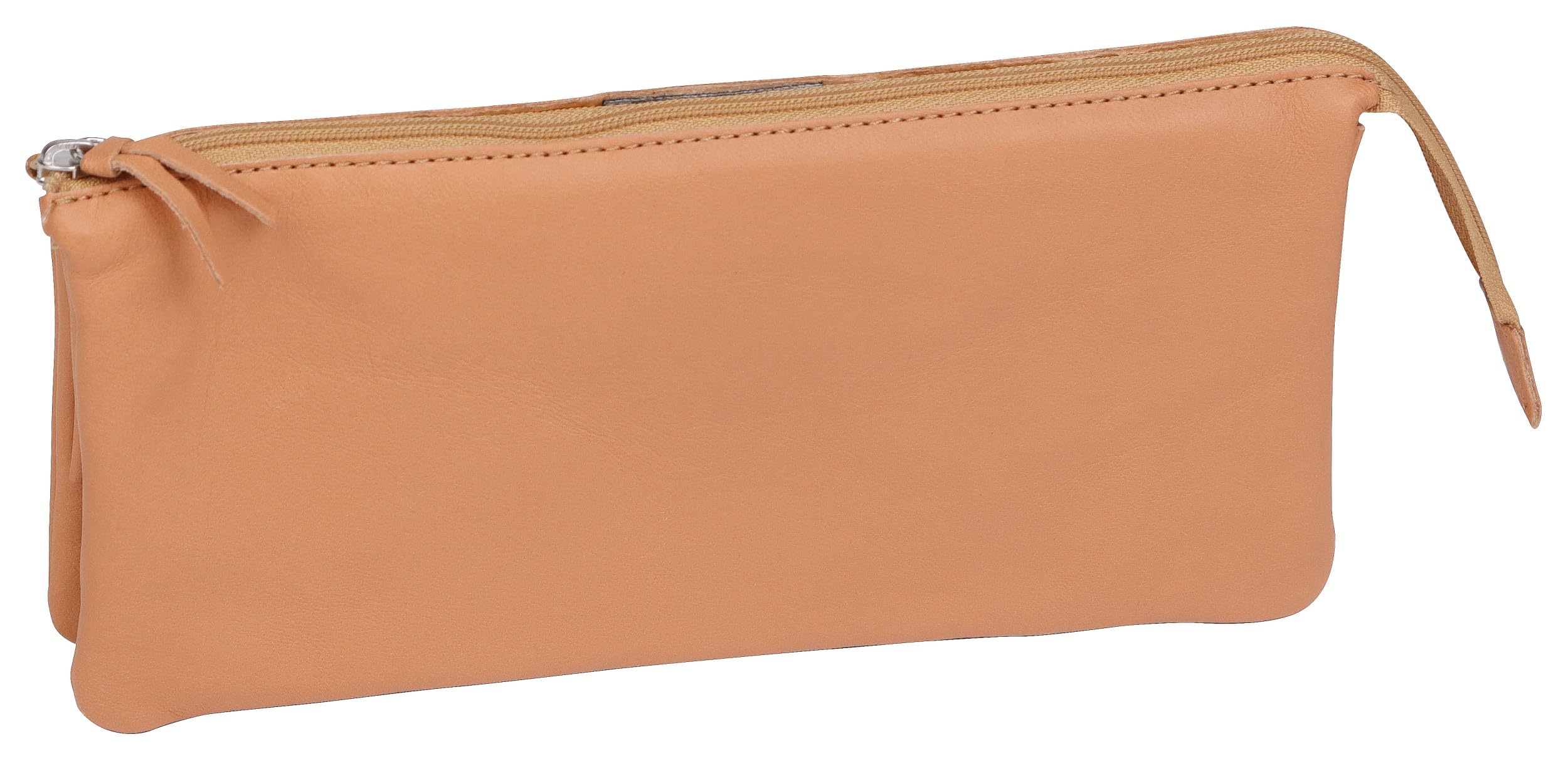 clairefontaine-8441c-schlamperm-ppchen-leder-21x3x11-cm-naturbraun-3-f-cher image 1
