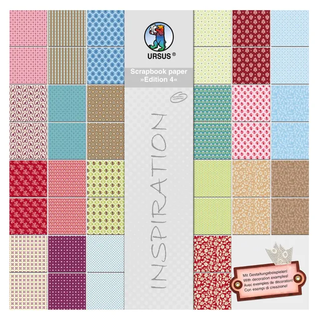ursus-70830099-scrapbook-paper-block-edition-4-44-blatt-30-5-x-30-5-cm image 1