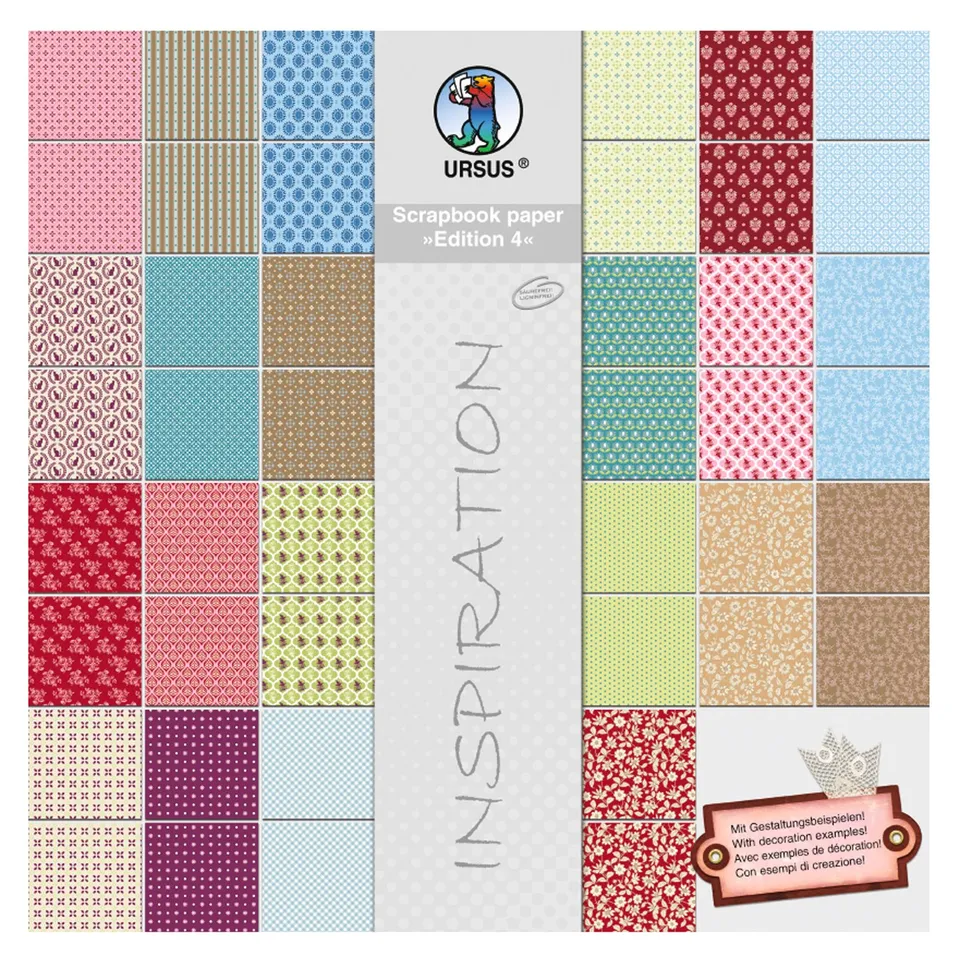 ursus-70830099-scrapbook-paper-block-edition-4-44-blatt-30-5-x-30-5-cm image 1