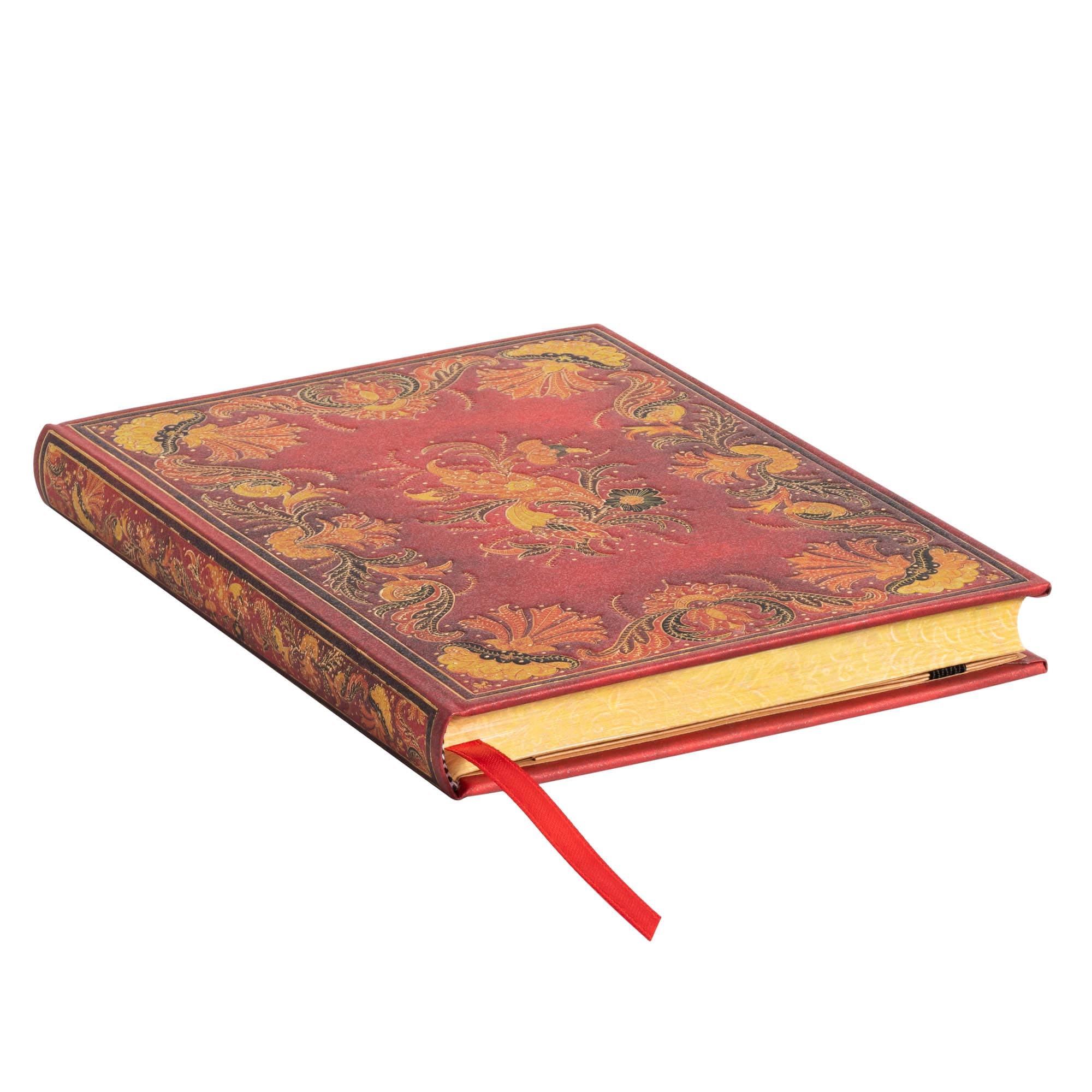 paperblanks-fiammetta-midi-notizbuch-liniert-hardcover-mit-elastikband image 3