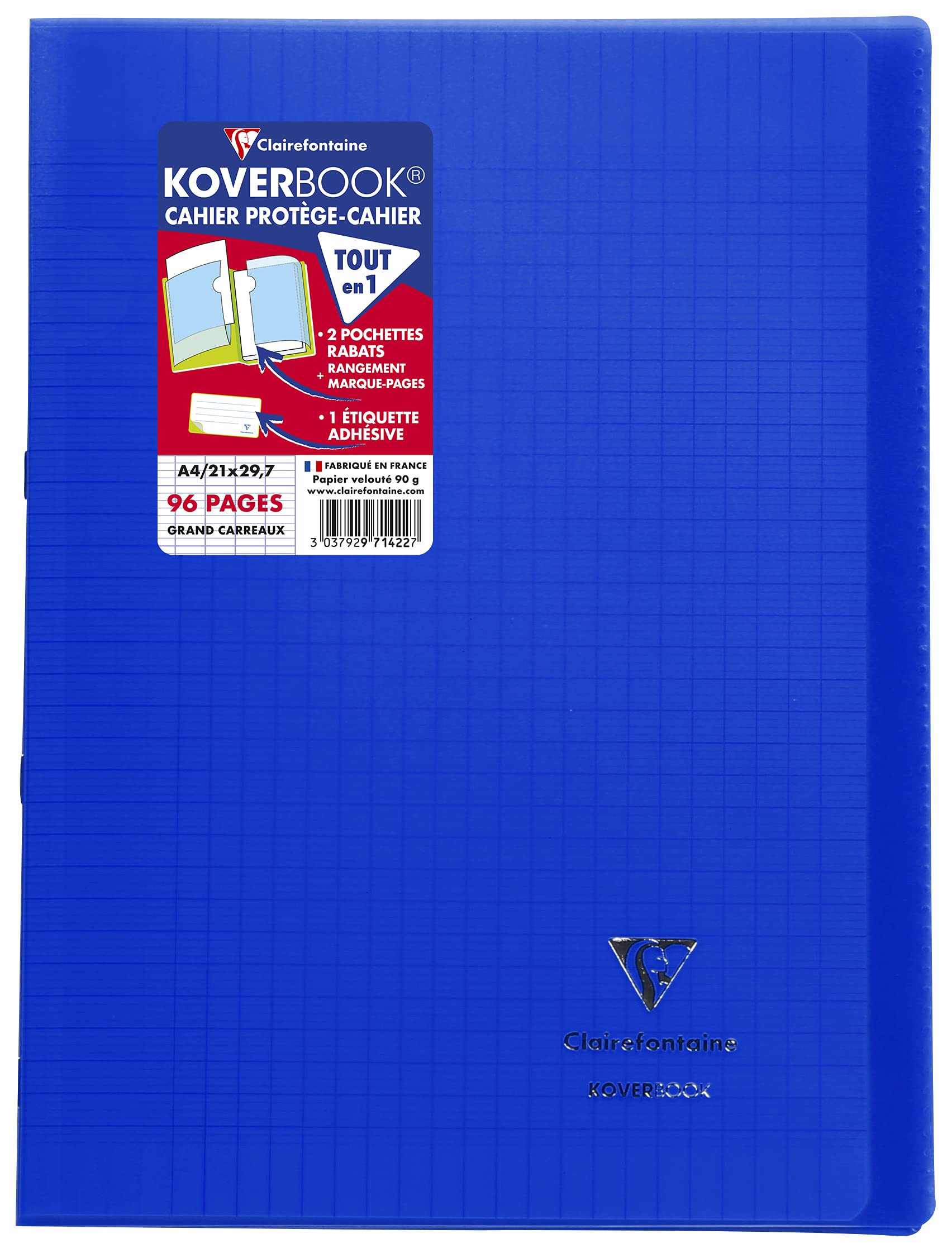 clairefontaine-koverbook-951402c-schulheft-17x22-cm-48-blatt-90g-sey-s-blau image 4