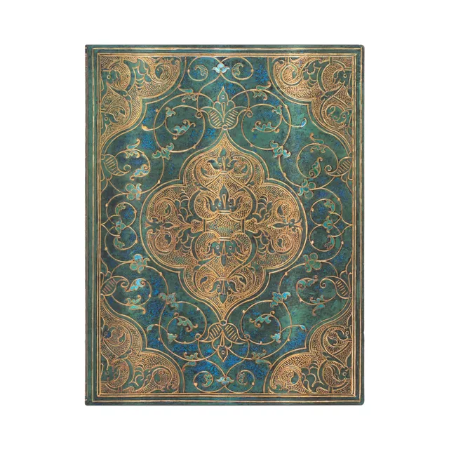 paperblanks-turquoise-chronicles-ultra-journal-liniert-flexi-softcover-100-g-m image 1