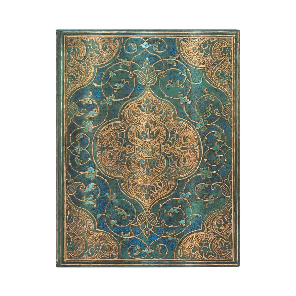 paperblanks-turquoise-chronicles-ultra-journal-liniert-flexi-softcover-100-g-m image 1