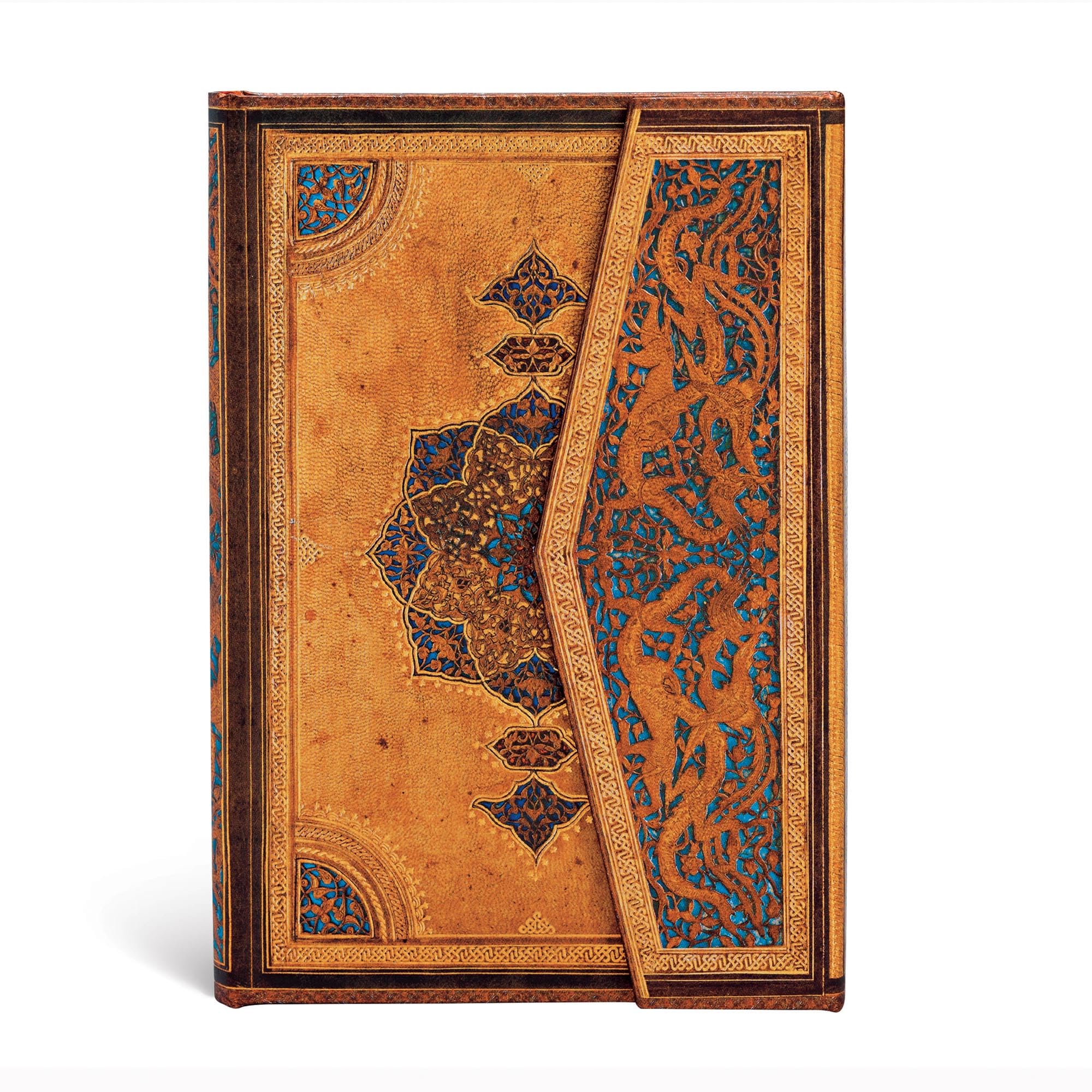 paperblanks-safawidisch-mini-notizbuch-95x140-mm-liniert-176-seiten-mit-leseb-nd image 1