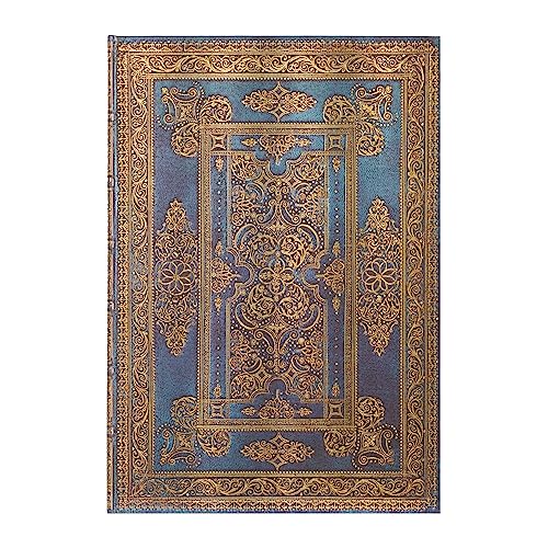 paperblanks-blue-luxe-grande-hardcover-journal-unliniert-mit-elastikband image 5