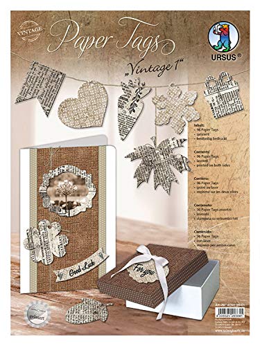 ursus-40980001-paper-tags-vintage-1-alte-zeitung-96-teile-300-g-qm image 5