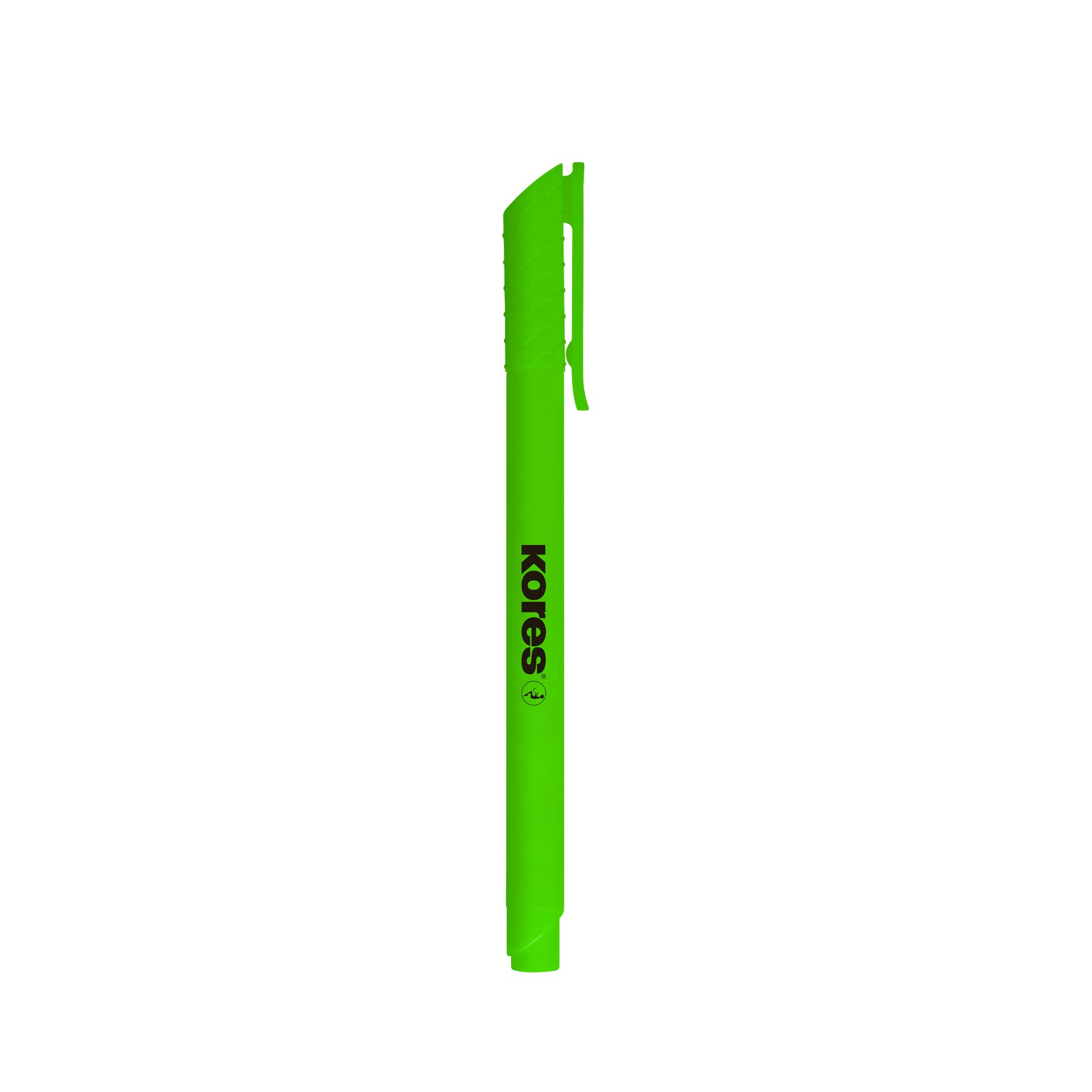 kores-high-liner-fine-textmarker-keilspitze-gr-n-12er-pack image 2