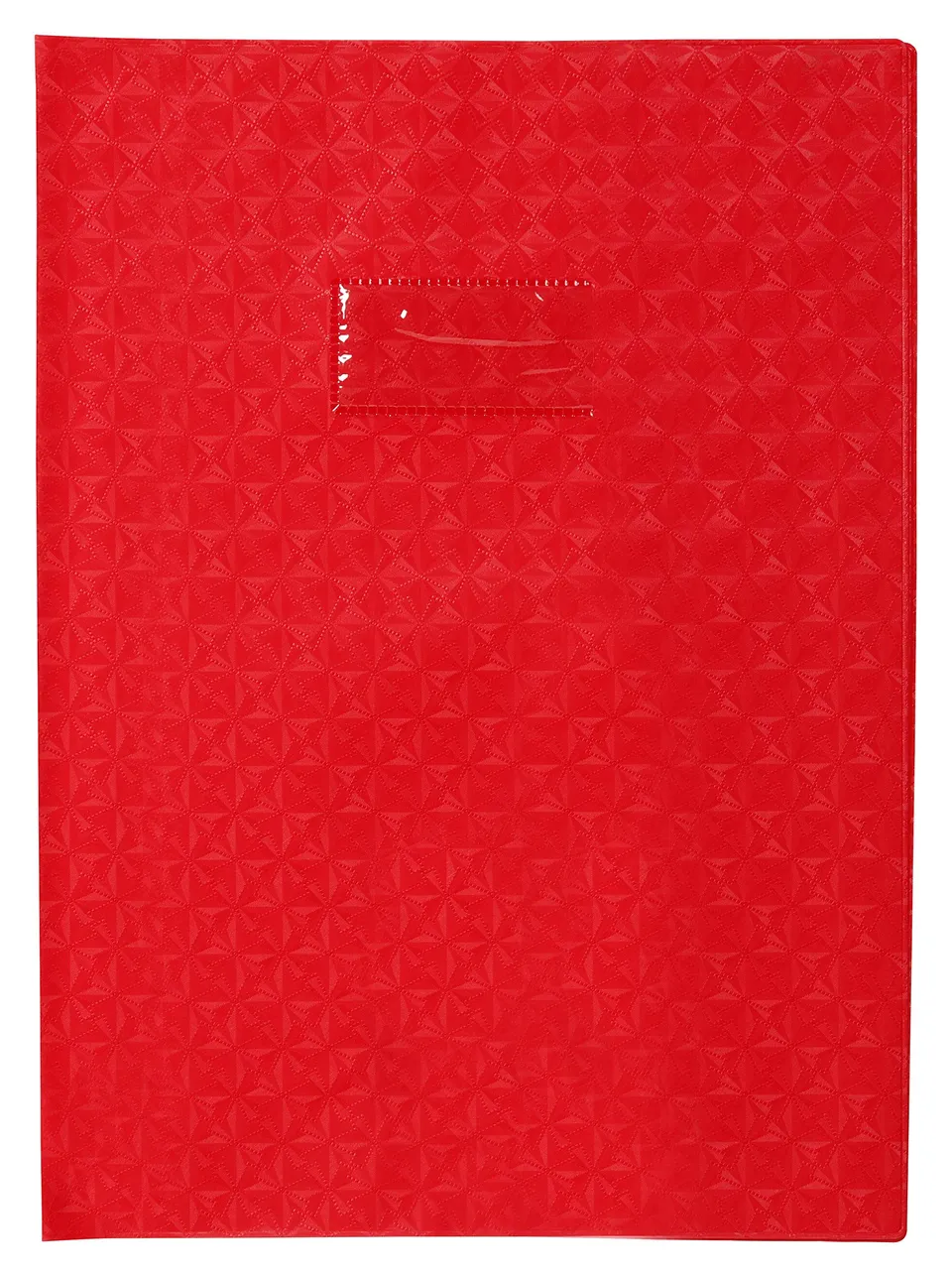 clairefontaine-calligraphe-heftumschlag-din-a4-pvc-rot-mit-etikettenhalter image 1