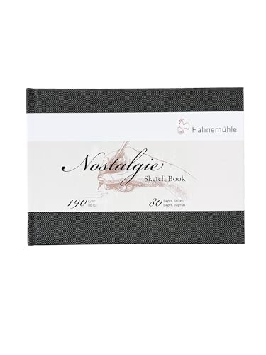 hahnem-hle-nostalgie-skizzenbuch-din-a6-quer-190-g-m-80-seiten-naturwei image 6