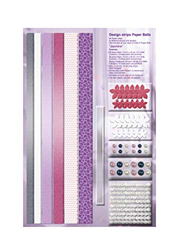ursus-23410099-designstreifen-paper-balls-jasmine-f-r-8-kugeln-10-cm image 4