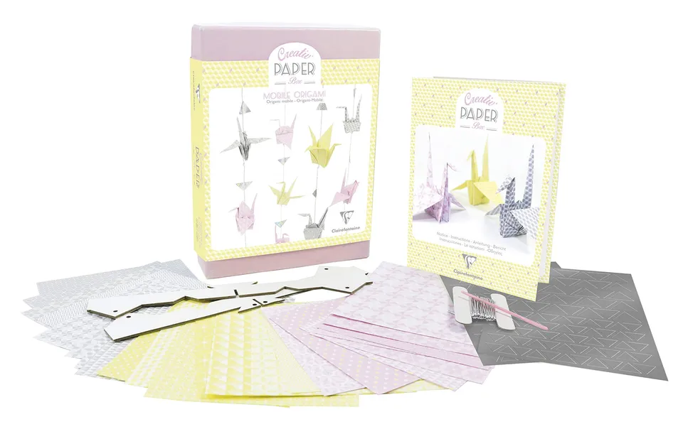 clairefontaine-97700c-kreativset-mobile-origami-11-x-11-cm image 1
