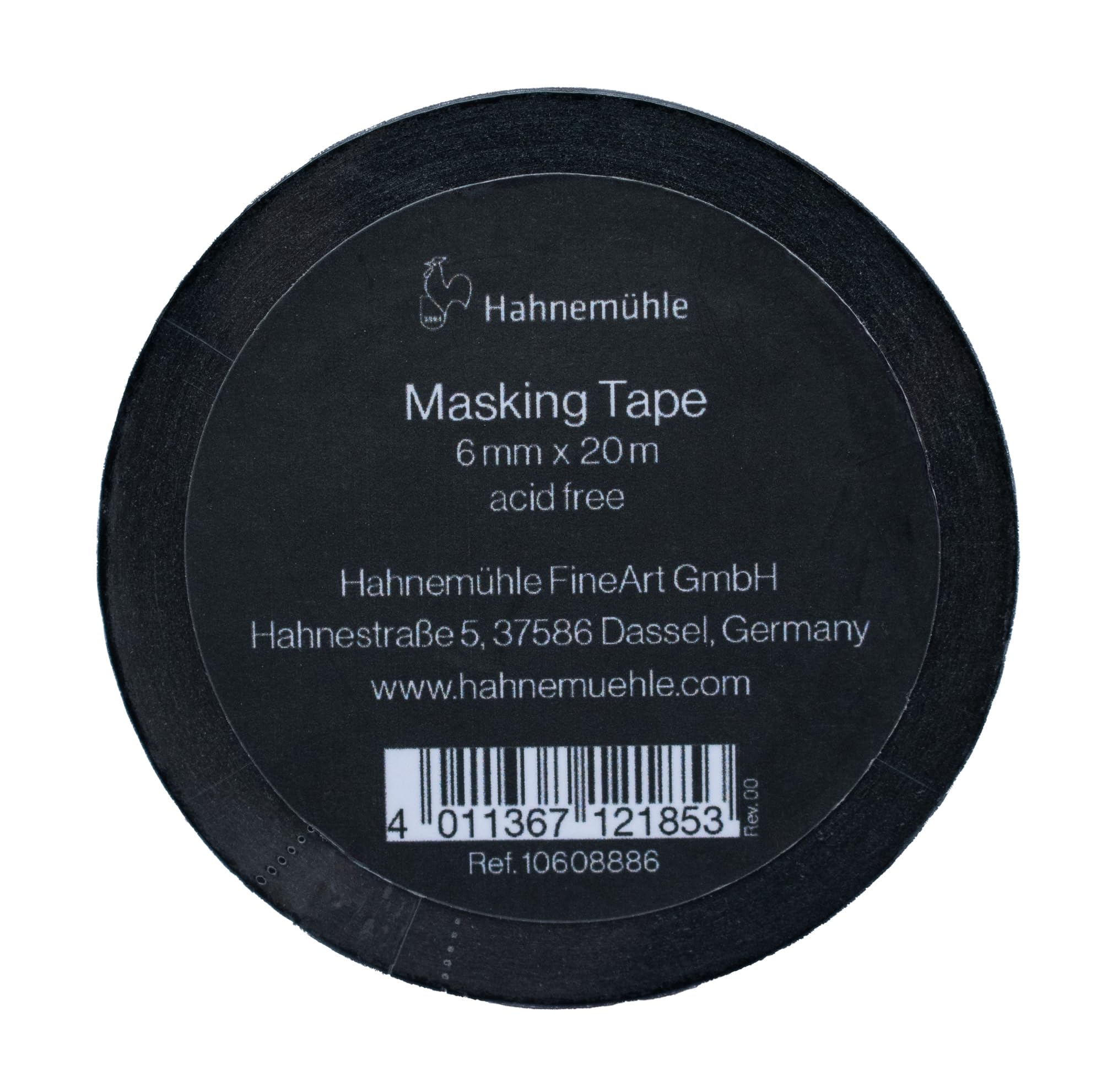 hahnem-hle-masking-tape-washi-tape-20-m-6-mm-schwarz-wasserdicht image 1