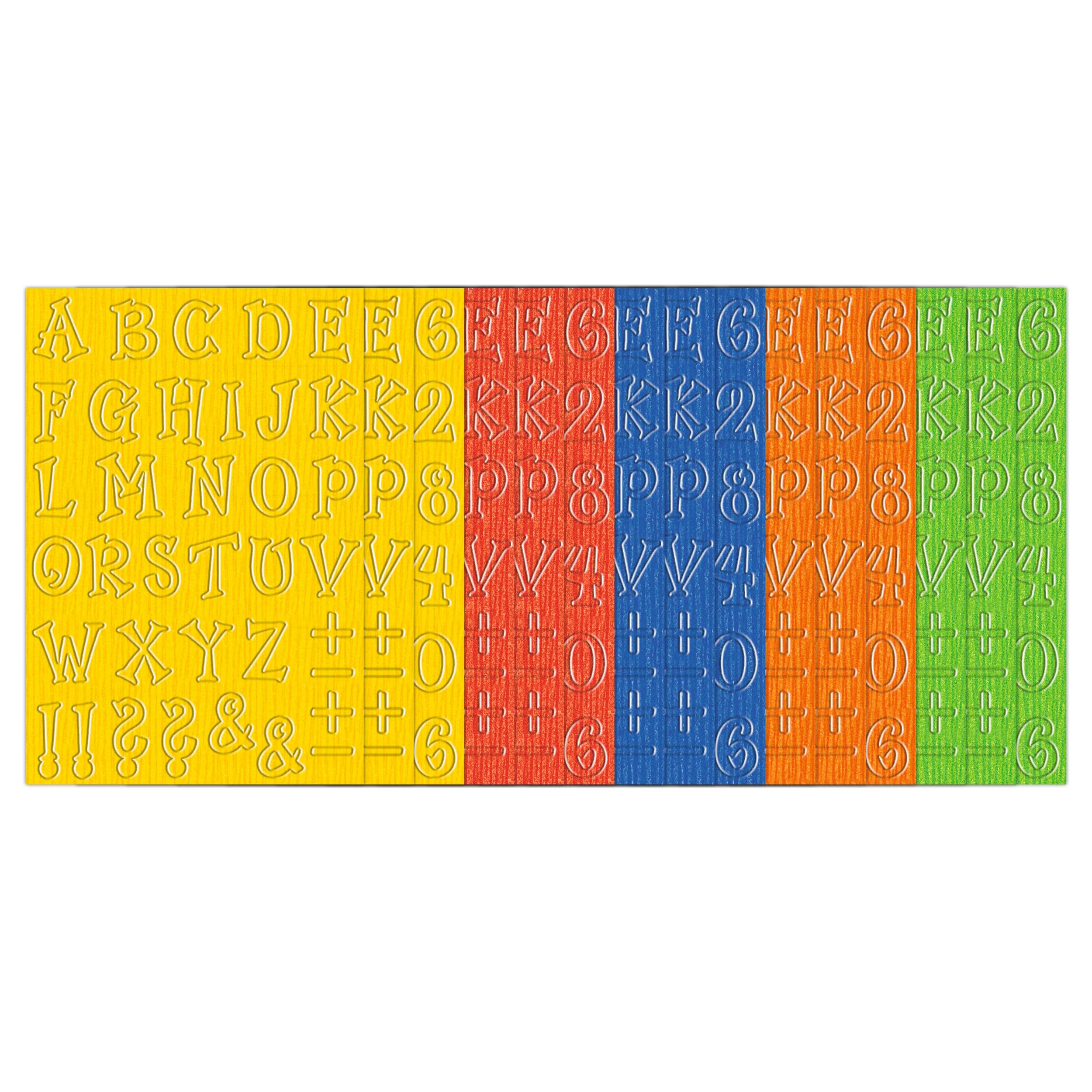 ursus-zahlen-und-buchstaben-linea-6255-00-99-530-stanzteile-120-g-m-1-3-cm image 2