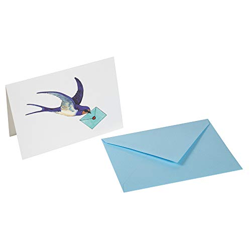 lalo-60808l-korrespondenz-set-fantaisie-doppelkarte-10-7x15-2-cm-umschlag-schwal image 4