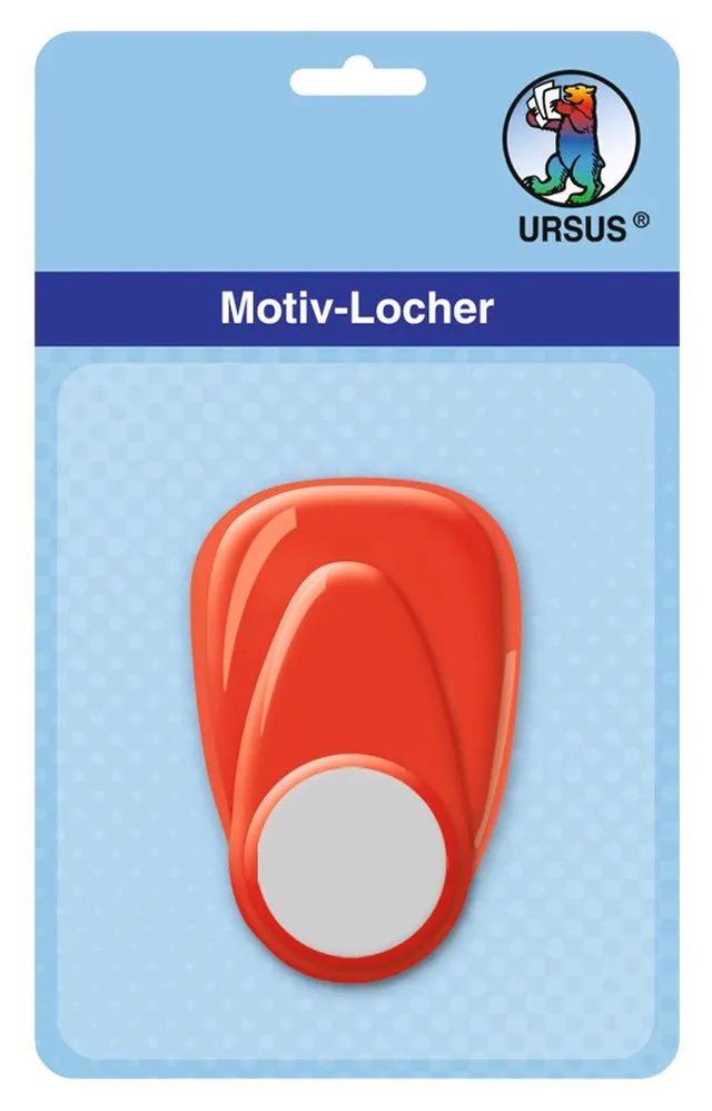 ursus-motivlocher-mit-hebel-klein-kreis-rot-16-mm image 1