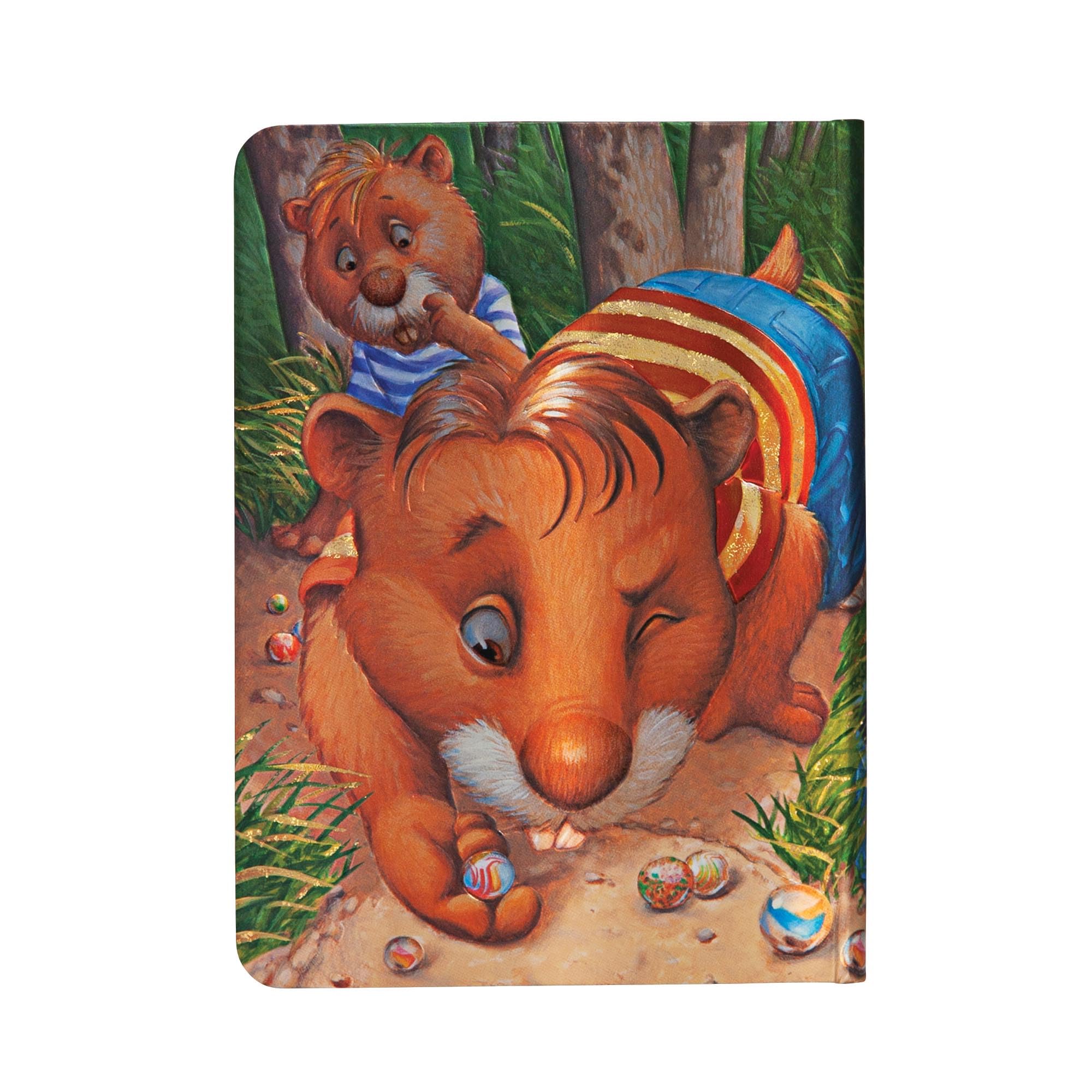 paperblanks-merrymakers-midi-notizbuch-liniert-fr-hliche-gestalten-murmelspiel image 2