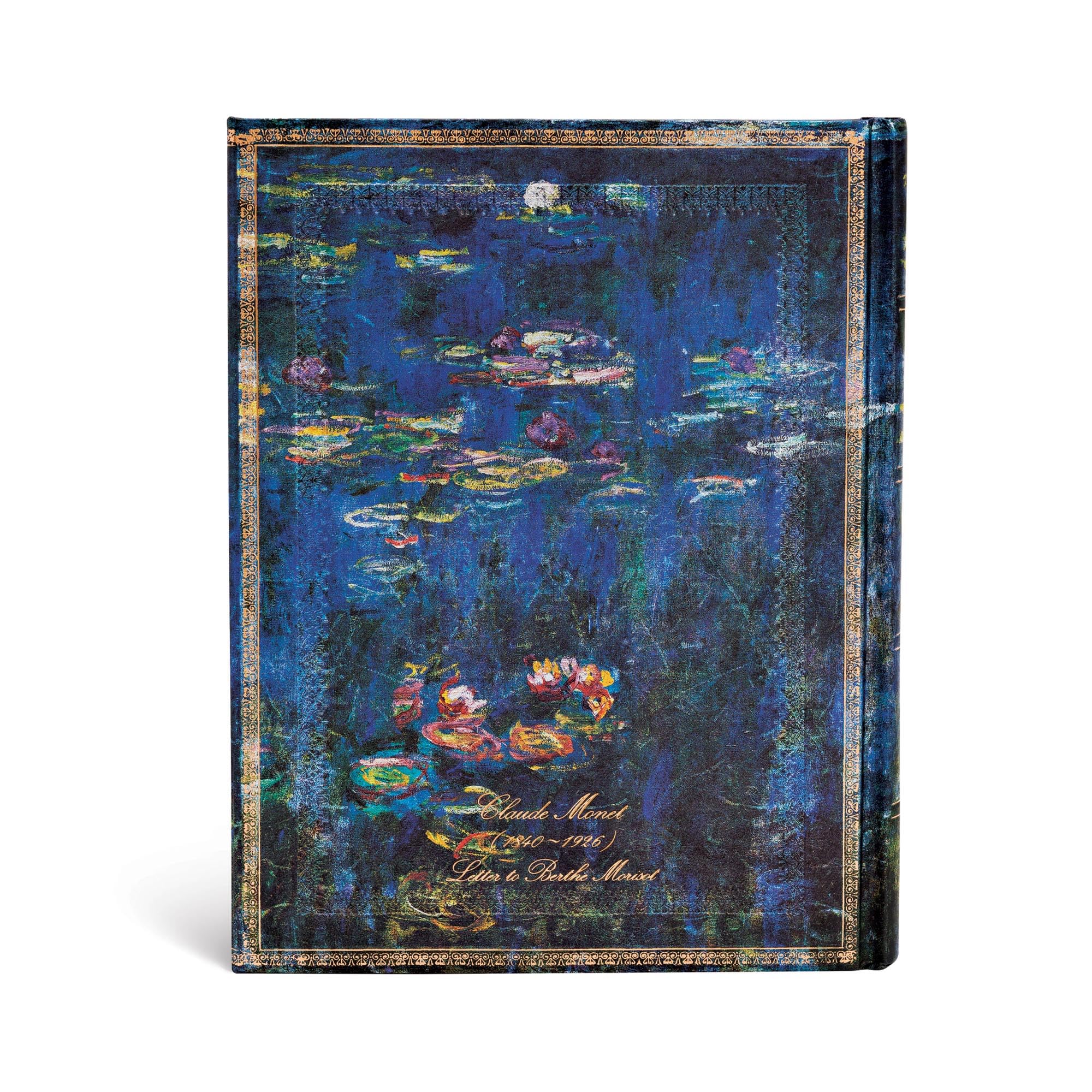 paperblanks-monet-seerosen-briefe-an-morisot-notizbuch-ultra-230x180mm-unliniert image 3